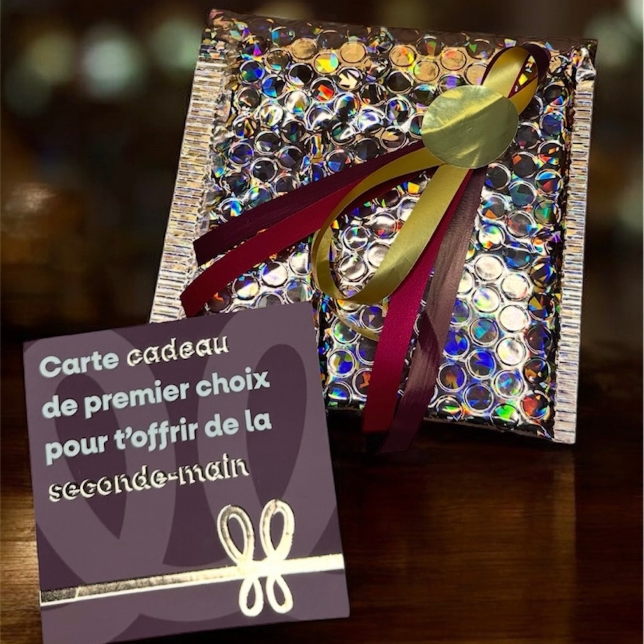 Carte-cadeau Rouge Libellule